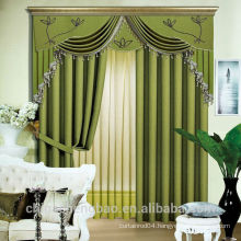 green eye protective blackout curtain with natural look